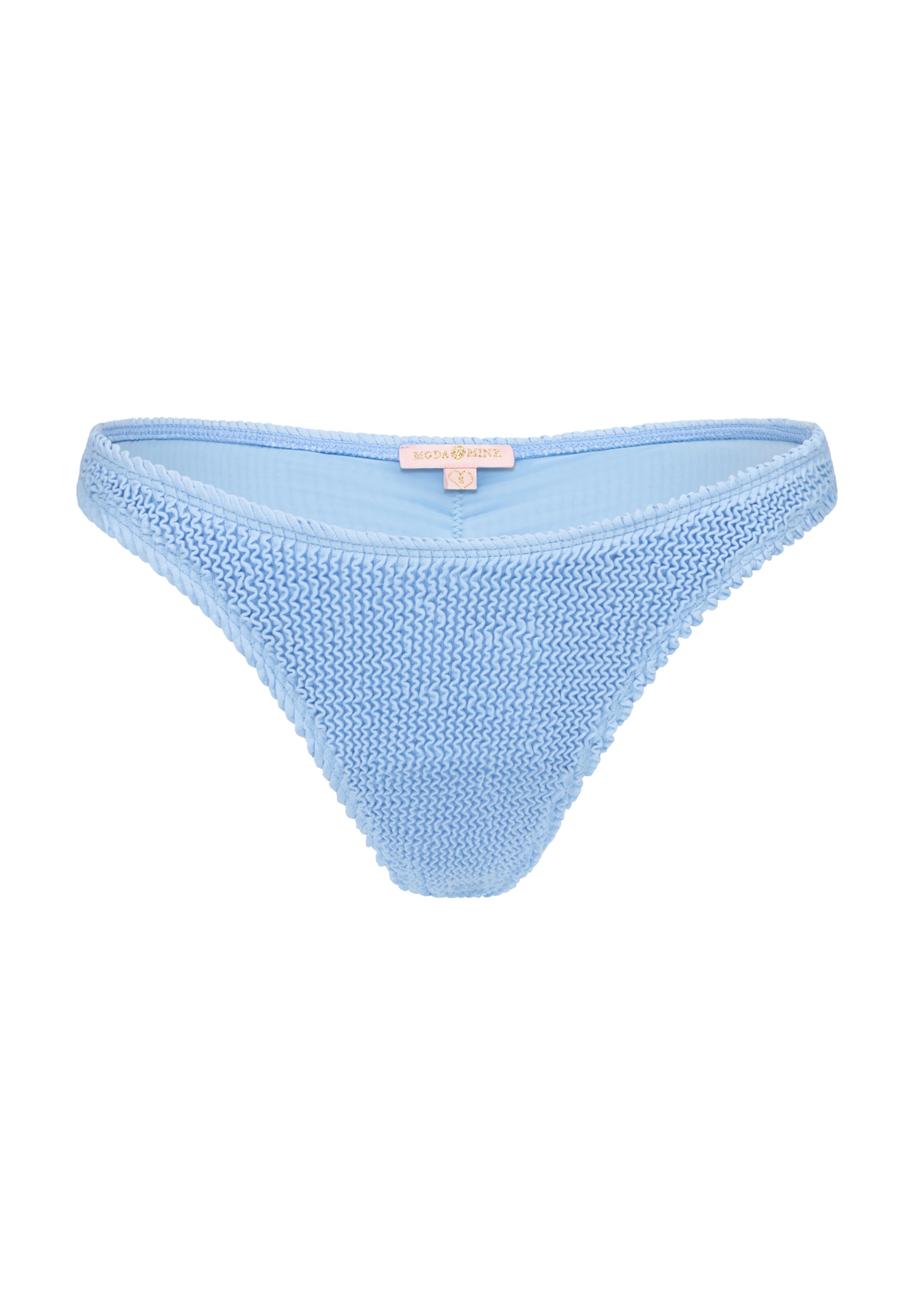Moda Minx Bikinihose in Blau: Vorderseite
