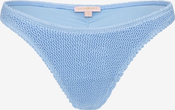 Moda Minx Bikinihose in Blau: Vorderseite