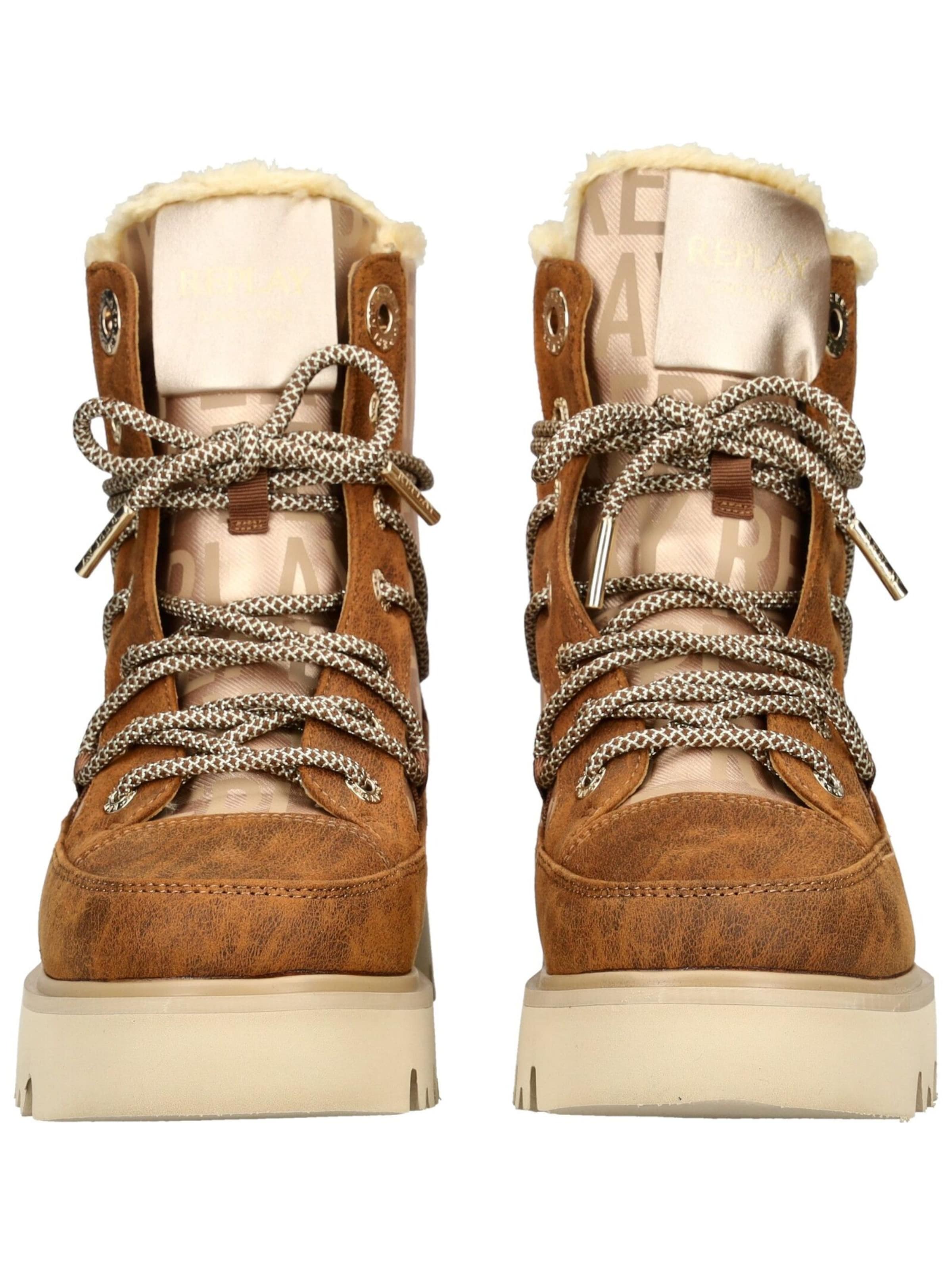 REPLAY Veterlaarsjes in Bruin