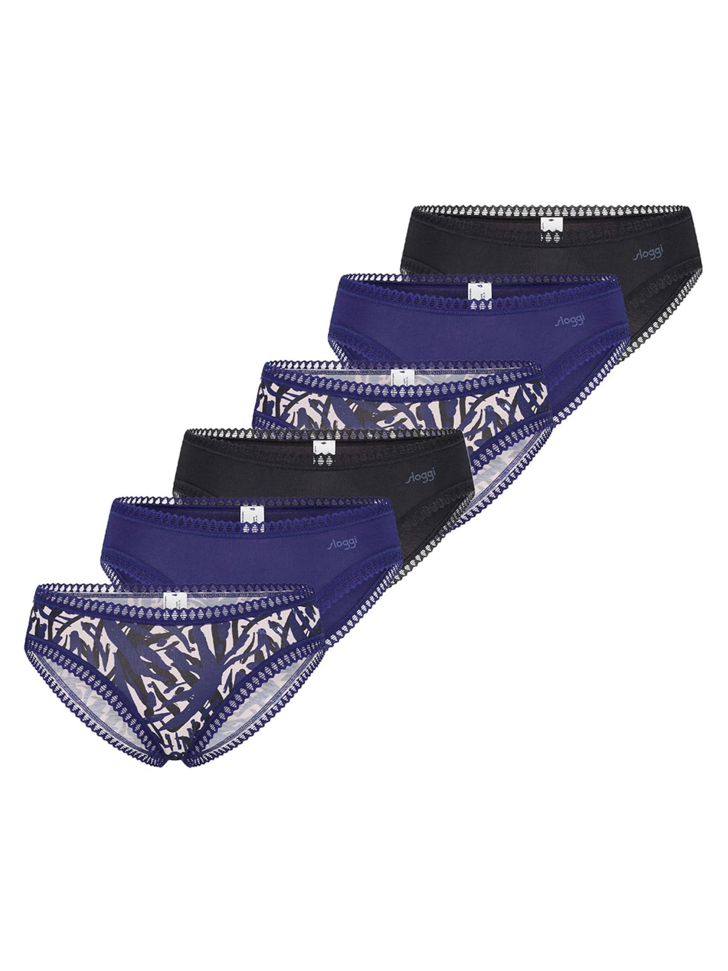 SLOGGI Panty 'GO Crush' in Blue: front