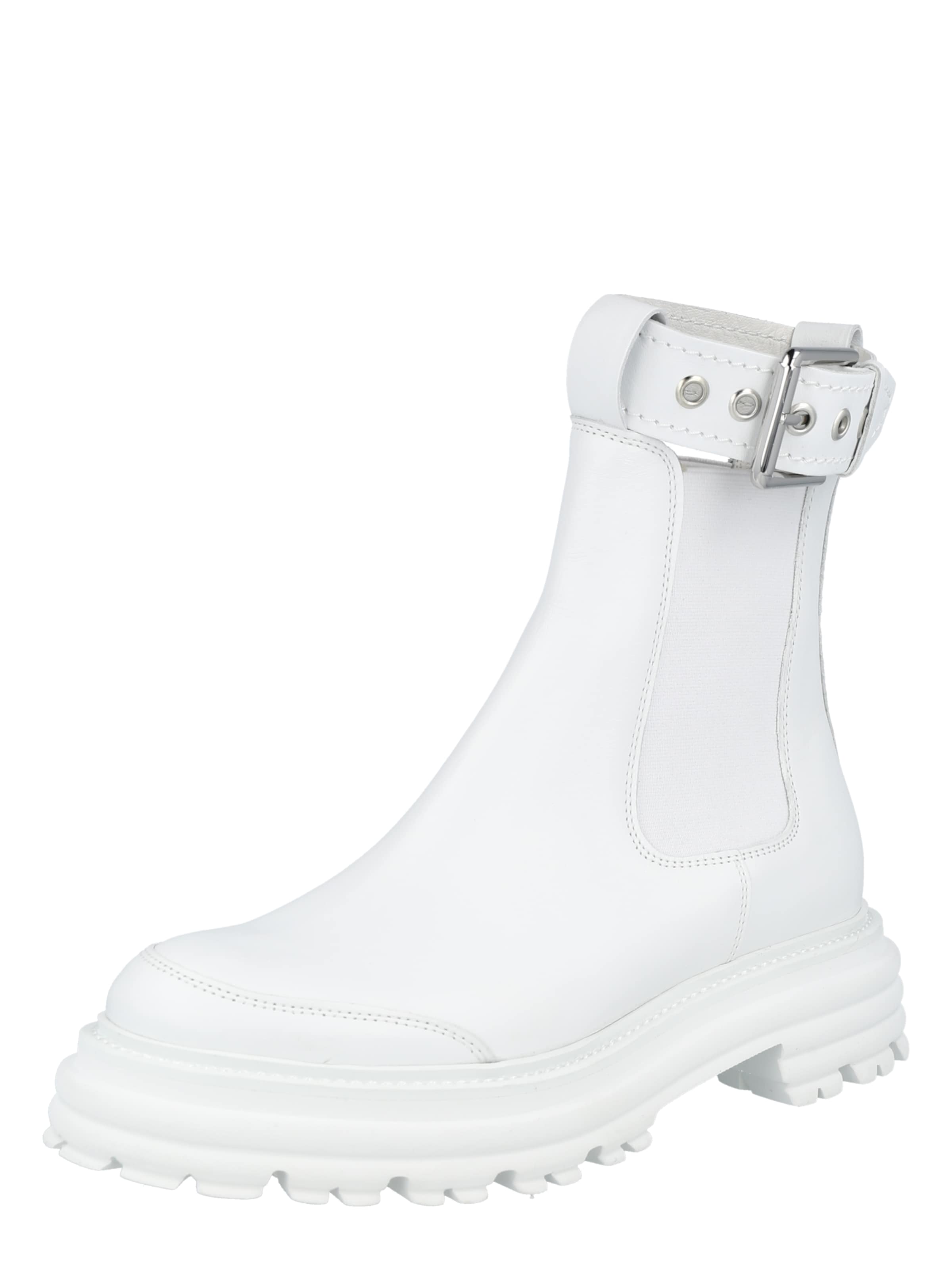 Scarpe Premium Kennel & Schmenger Boots chelsea MASTER in Bianco 