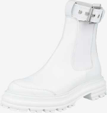 Kennel & Schmenger Chelsea Boots 'MASTER' in White: front