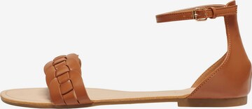 ONLY Sandal 'FELI-2' i brun: framsida