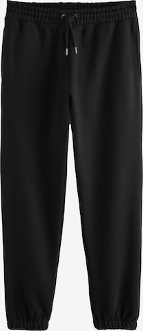 Next Tapered Housut värissä musta: etupuoli