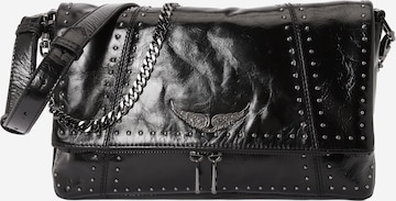 Zadig & Voltaire Olkalaukku 'ROCKY II' värissä musta: etupuoli