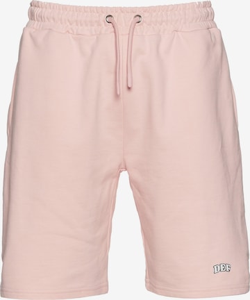 Loosefit Pantalon DEF en rose : devant