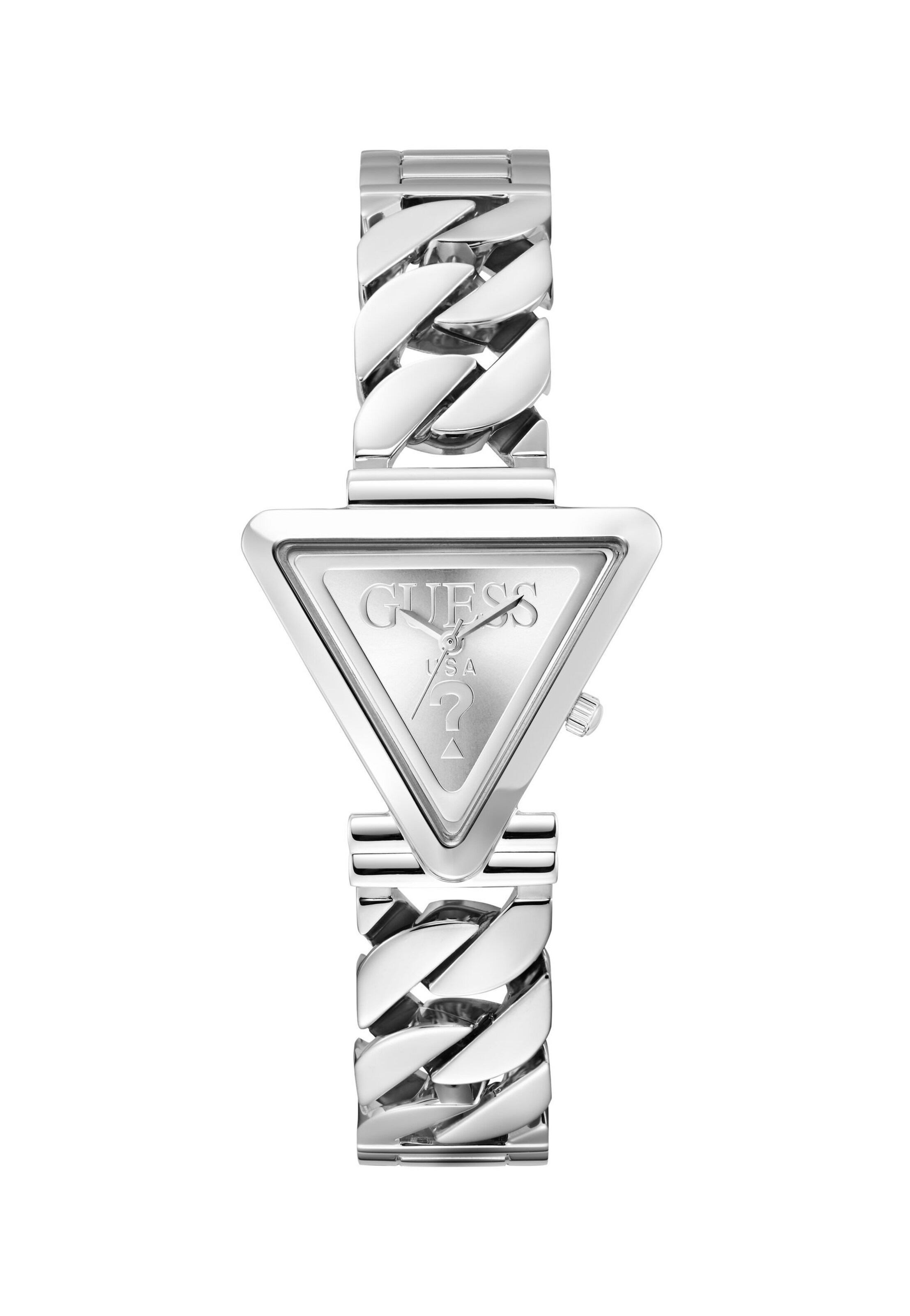 GUESS Analoog horloge 'FAME' in Zilver