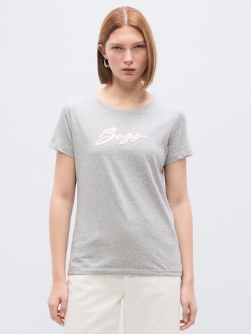 BOSS T-shirt 'C_Elove_2' i grå: framsida