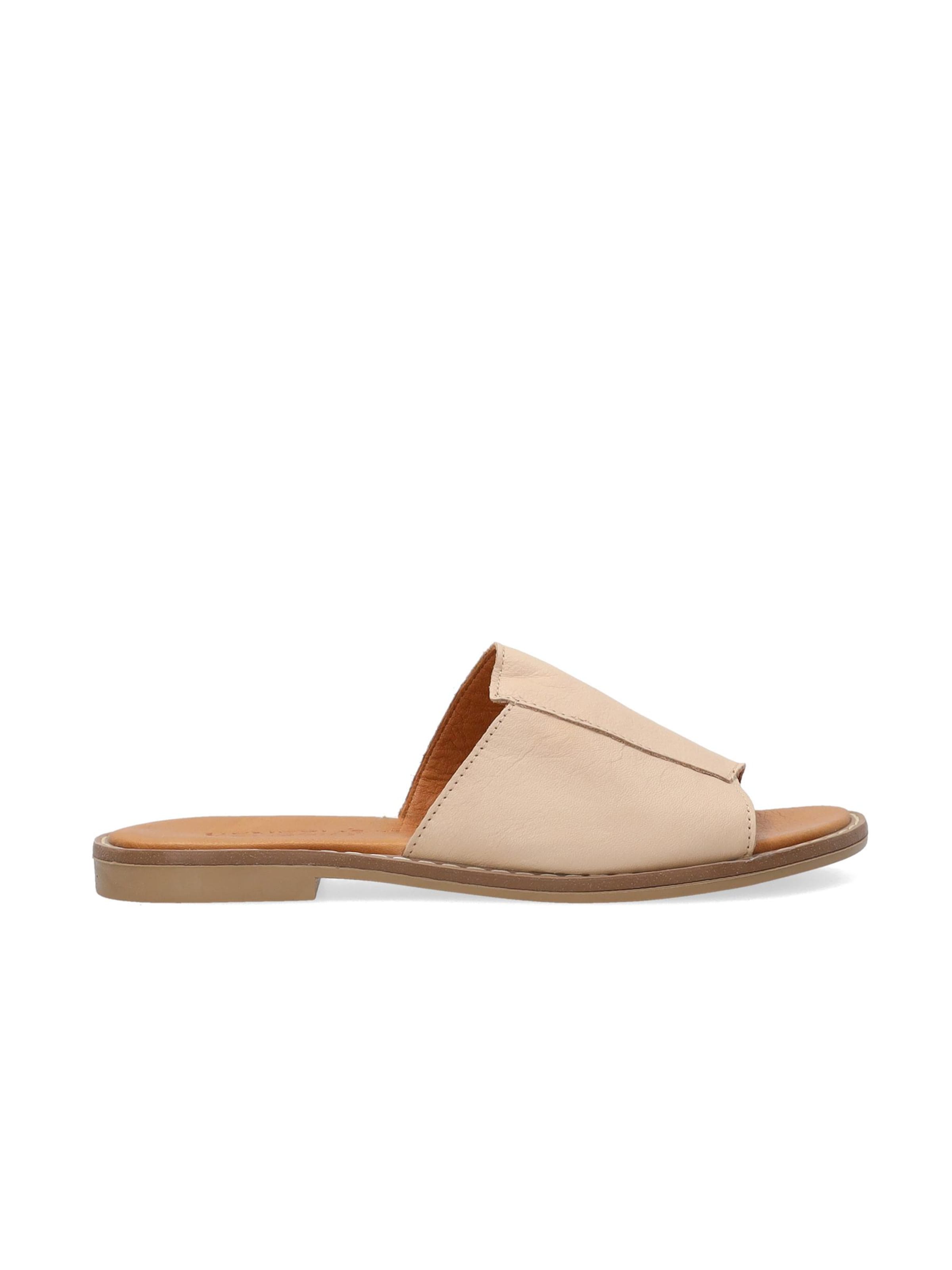 VENEZIA Pantolette 'Venezia'‌‌ in Beige: Vorderseite