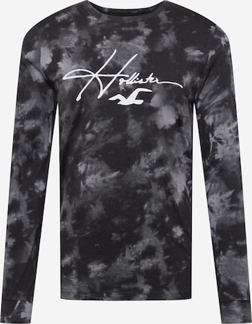 T-Shirt HOLLISTER en noir : devant