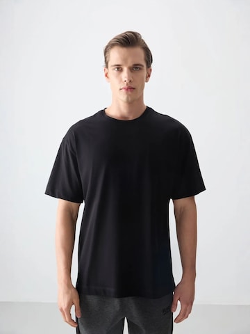 Tommy Life T-Shirts in Schwarz