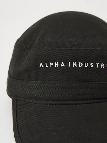 ALPHA INDUSTRIES Pet in Zwart