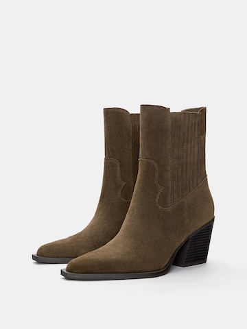 Chelsea Boots Pull&Bear en marron