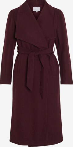 VILA Between-seasons coat 'Cooley' in Red: front