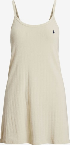 Polo Ralph Lauren Nightgown ' Polo Pointelle ' in Beige: front