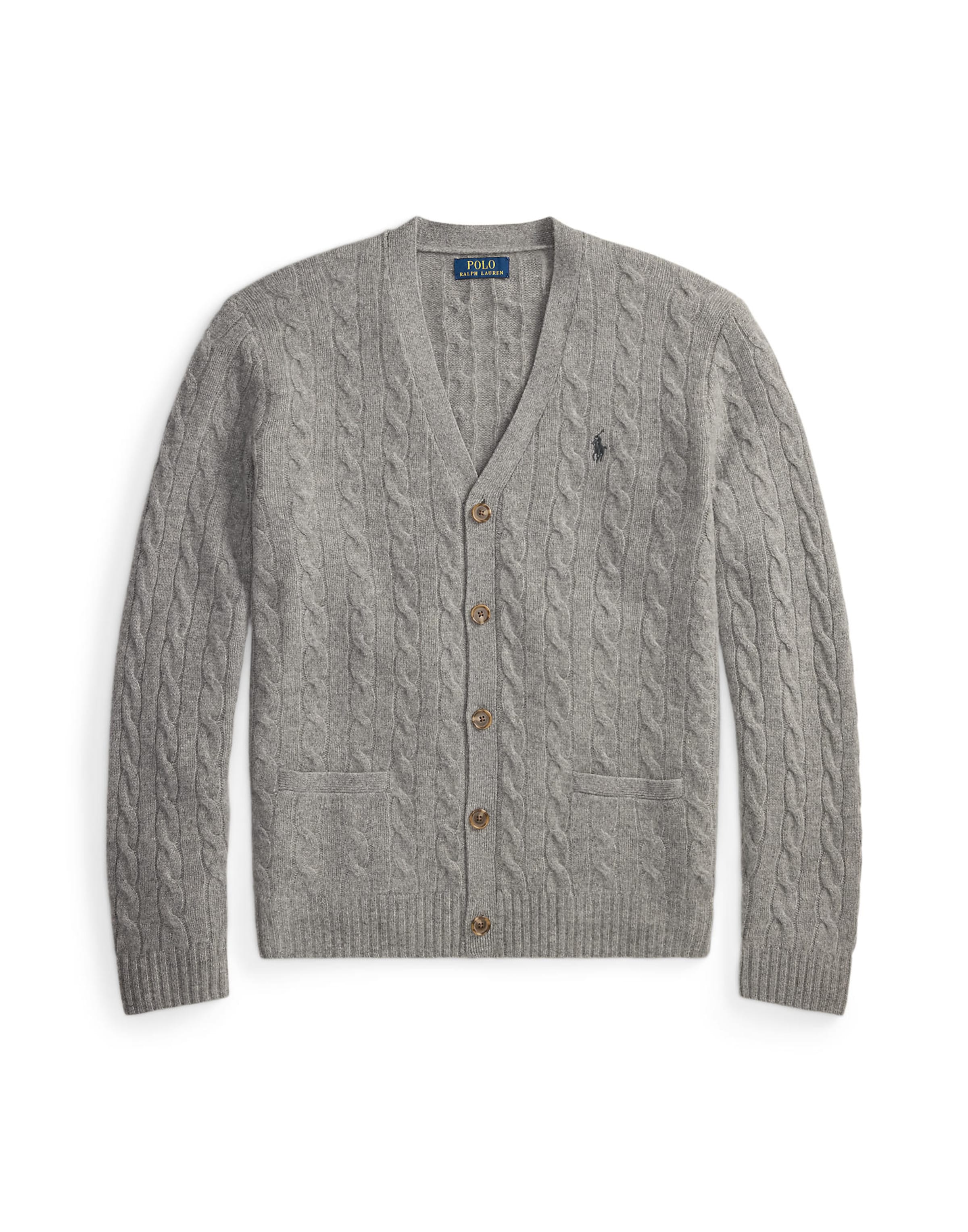 Polo Ralph Lauren Neuletakki koossa S värissä harmaa, Tuotenäkymä