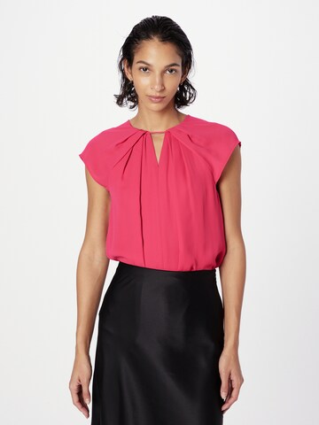 COMMA Blouse in Roze: voorkant