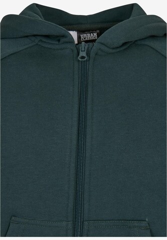 Urban Classics - Sudadera con cremallera en verde