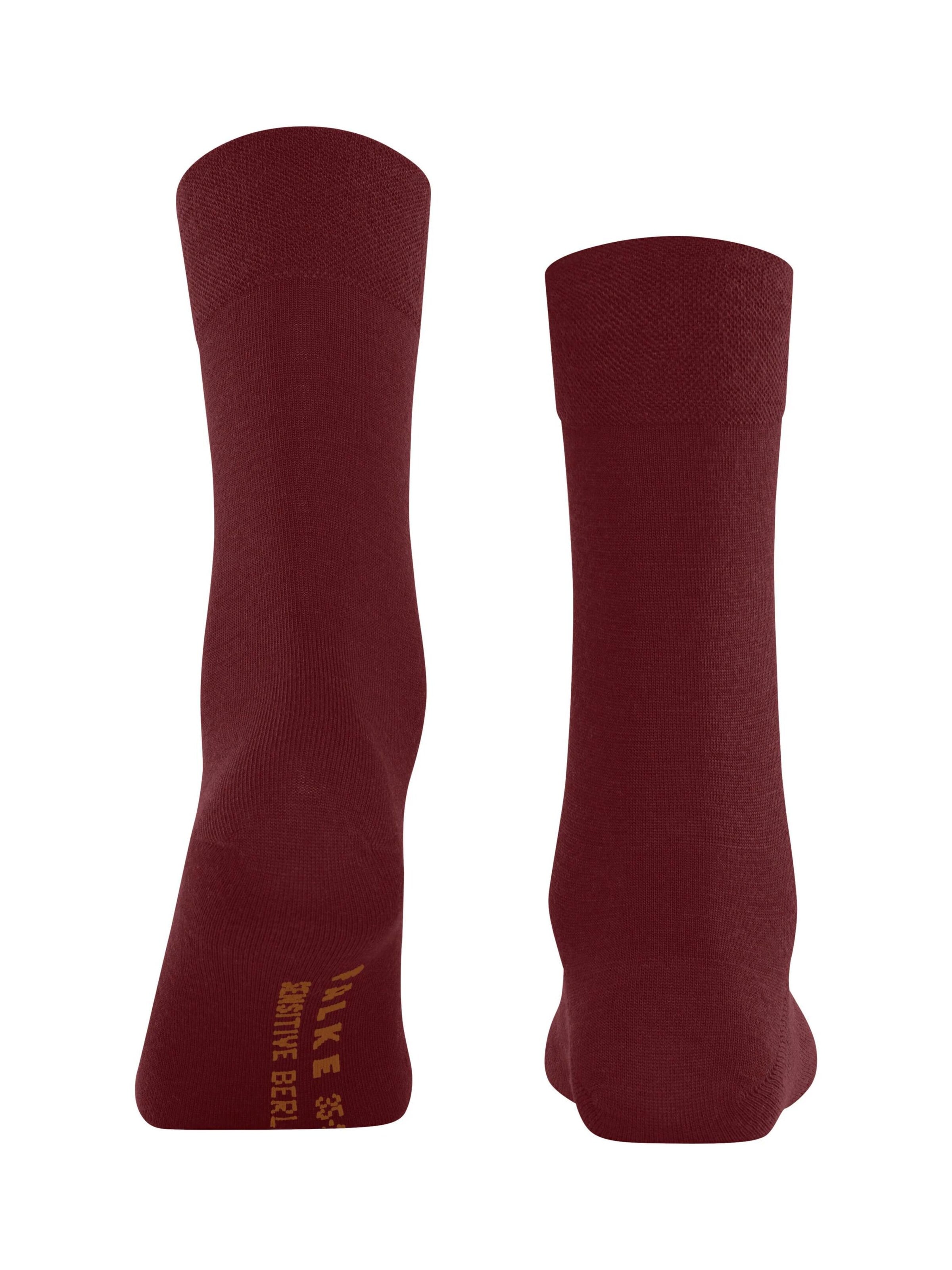 FALKE Socken 'Sensitive Berlin'‌‌‌‌ in Rot