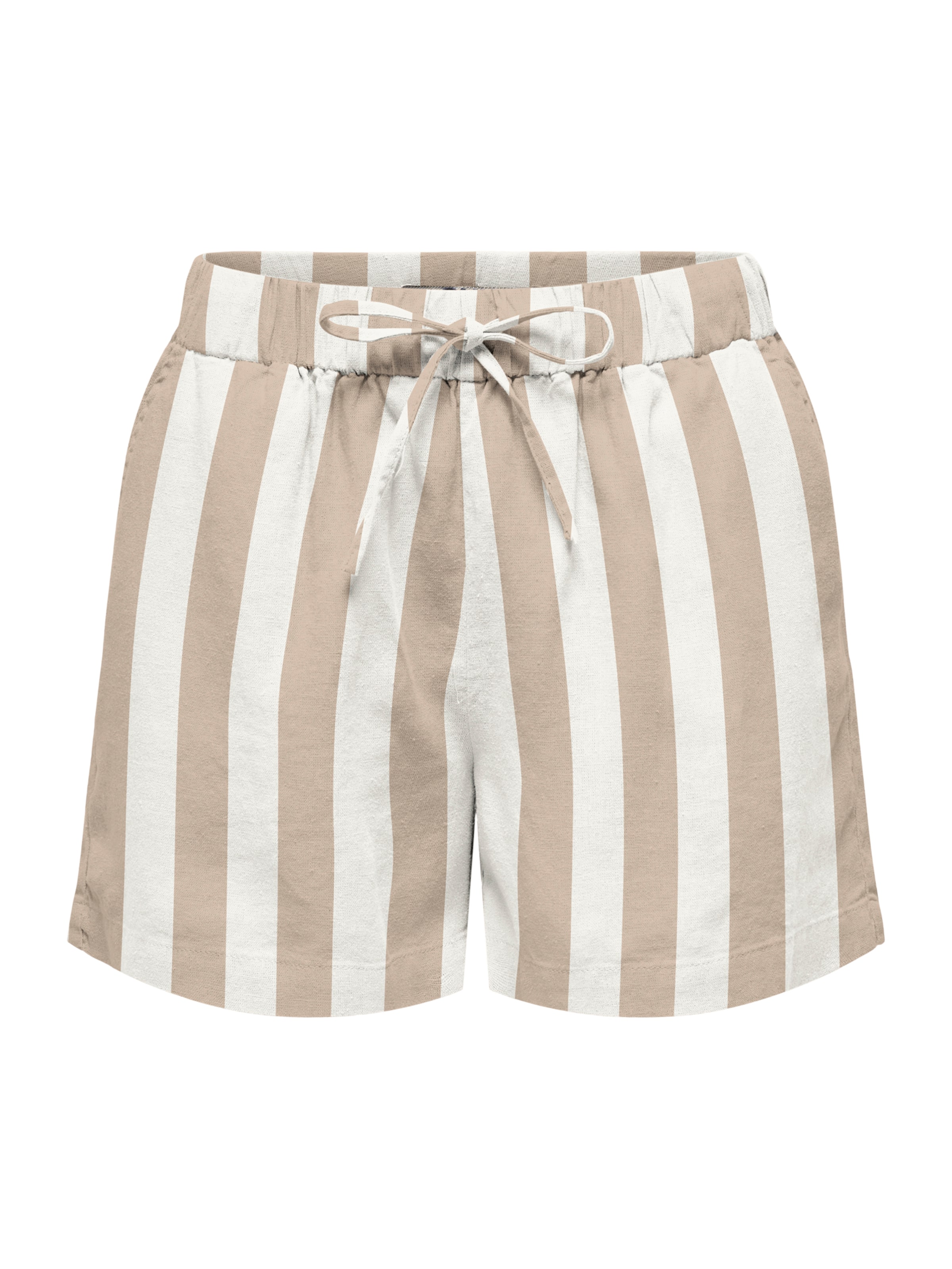 ONLY Regular Pants 'ONLGOA' in White: front