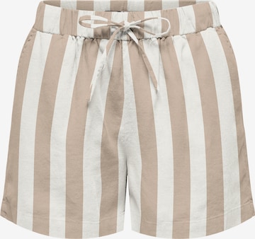 ONLY Normalny krój Spodnie 'ONLGOA' w kolorze biały: przód