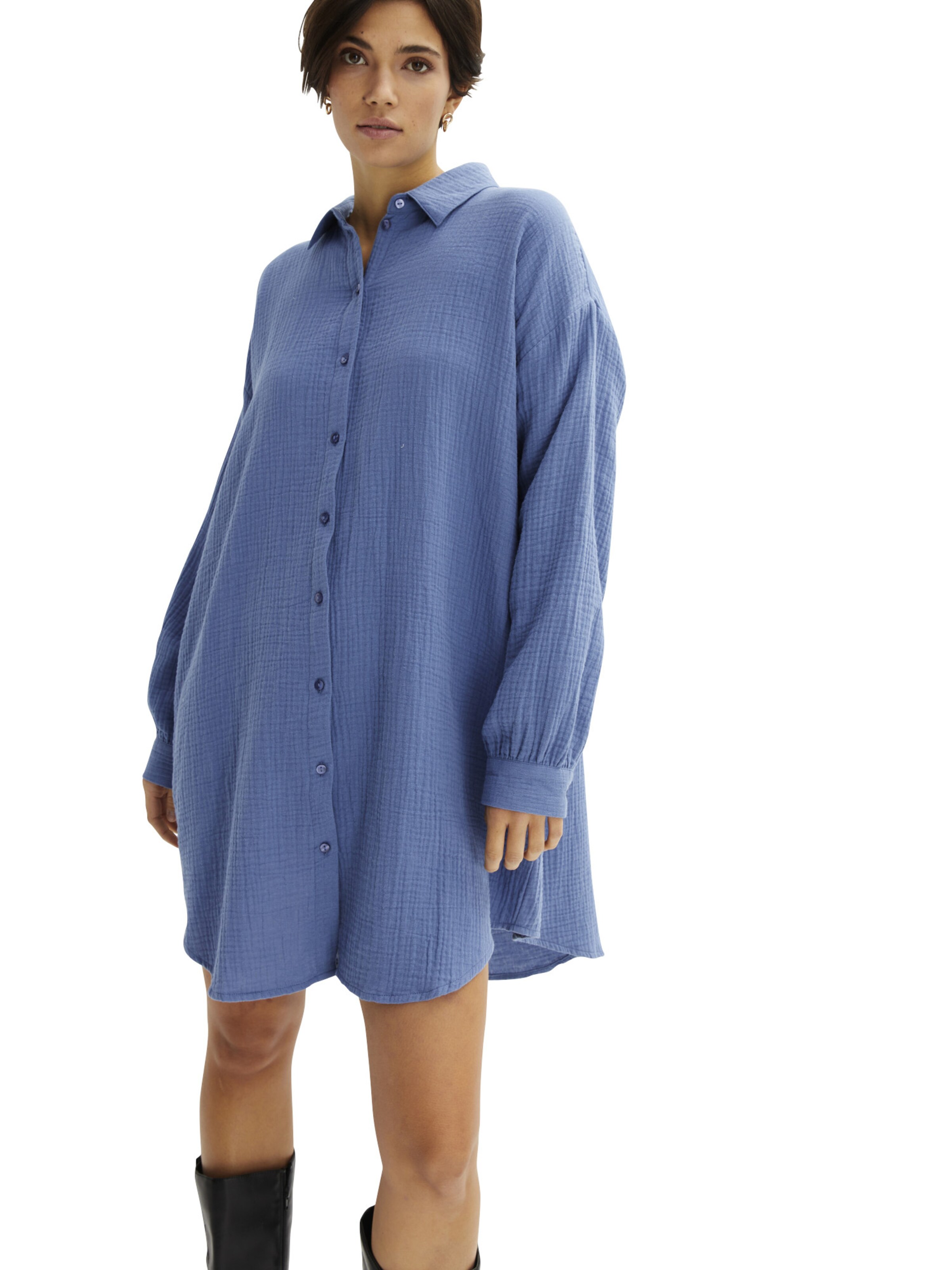 bonprix Bluse in Blau