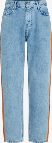 Karl Lagerfeld Loosefit Jeans in Blauw: voorkant