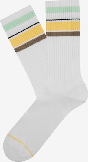 Calzino 'SPORTY STRIPES ' Cheerio di colore bianco, Visualizzazione prodotti