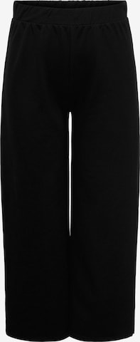 ONLY Carmakoma Wide leg Broek 'CARAbby' in Zwart: voorkant