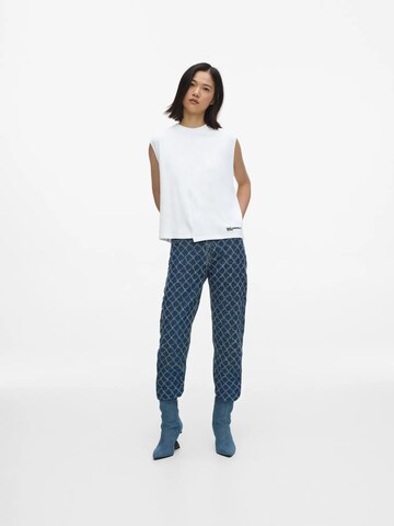 Tricou de la KARL LAGERFELD JEANS pe alb