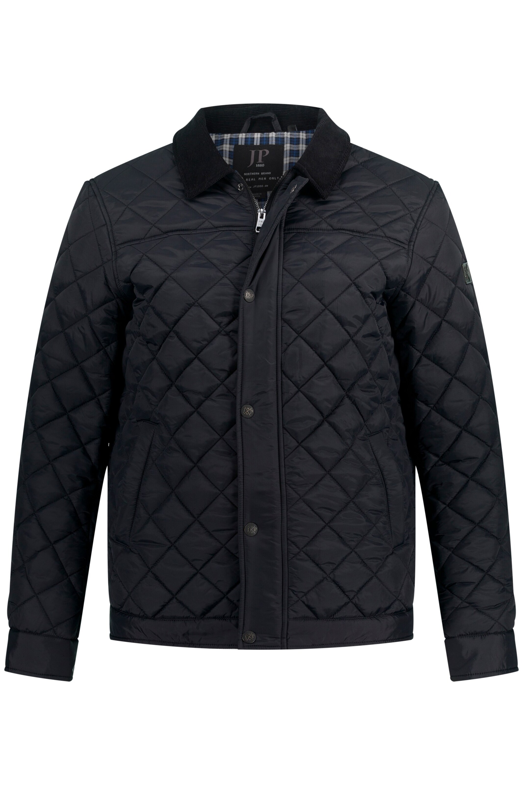 Veste mi-saison JP1880 en noir : devant