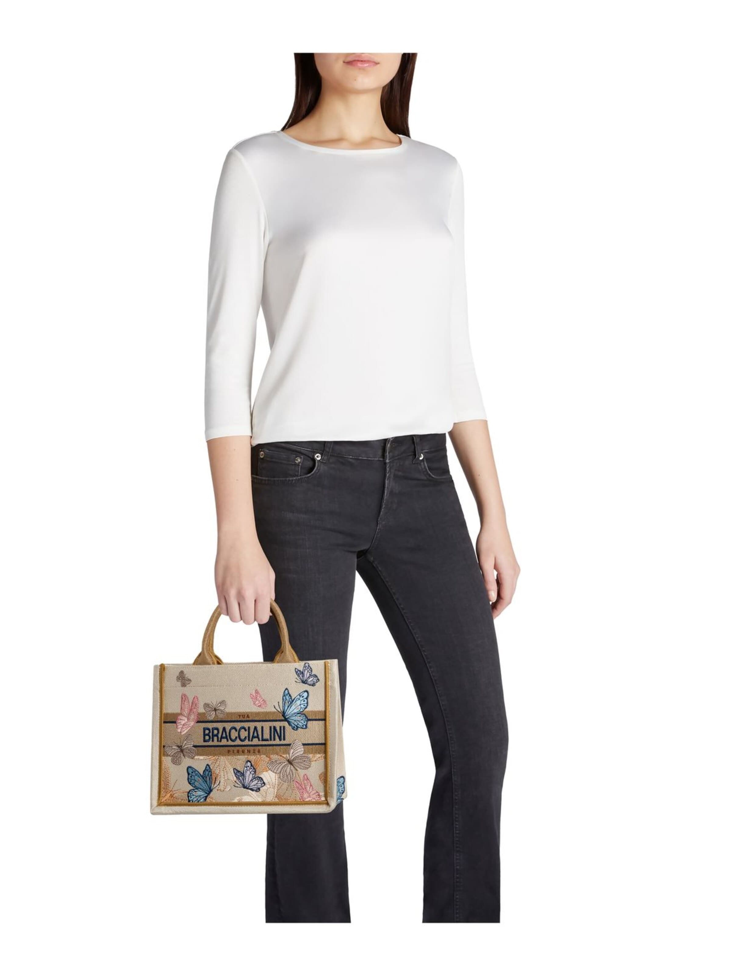 Braccialini - Bolso de mano 'Queen' en beige