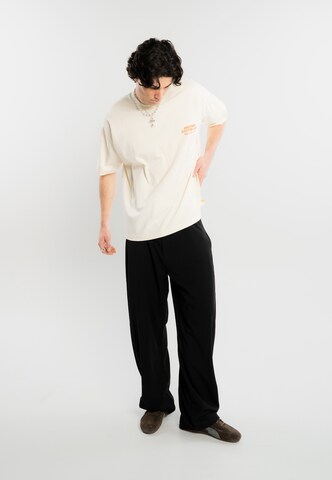 Another Cotton Lab - Camisa 'No Signal' em branco