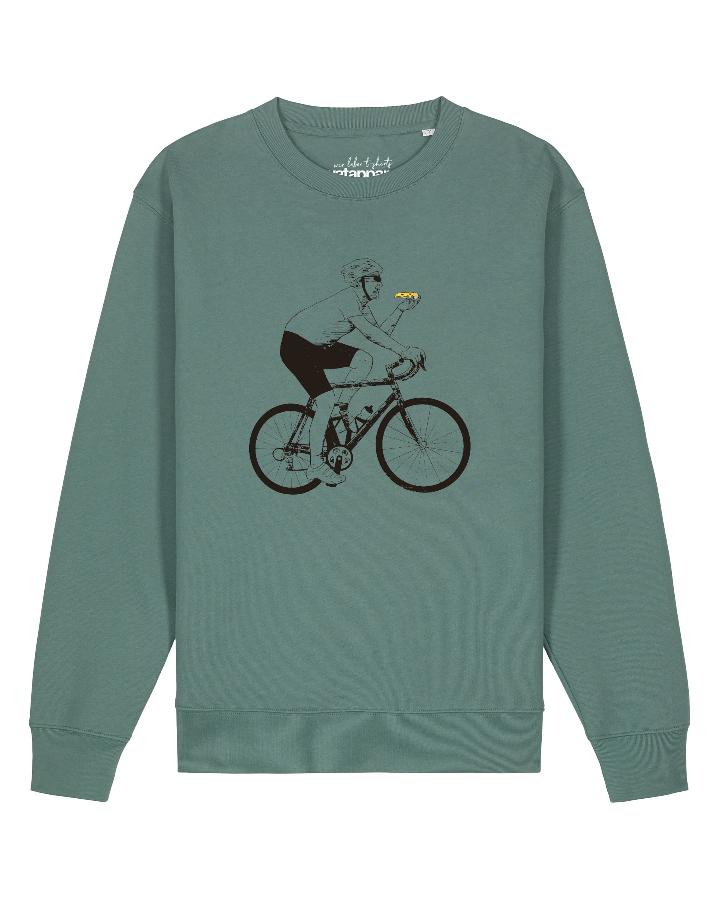 Watapparel Sweatshirt in Groen: voorkant