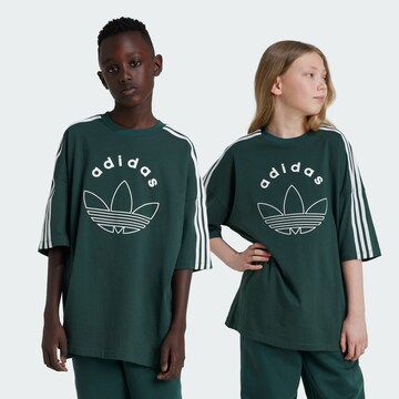 ADIDAS ORIGINALS Shirt in Groen: voorkant