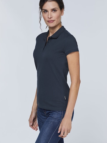 Expand Poloshirt in Blau