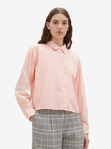 TOM TAILOR - Blusa em rosa: frente