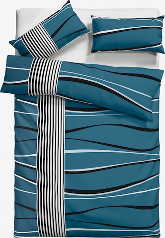 MY HOME Duvet Cover in Blue: front