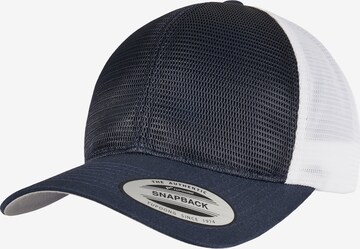 Casquette Flexfit en bleu : devant