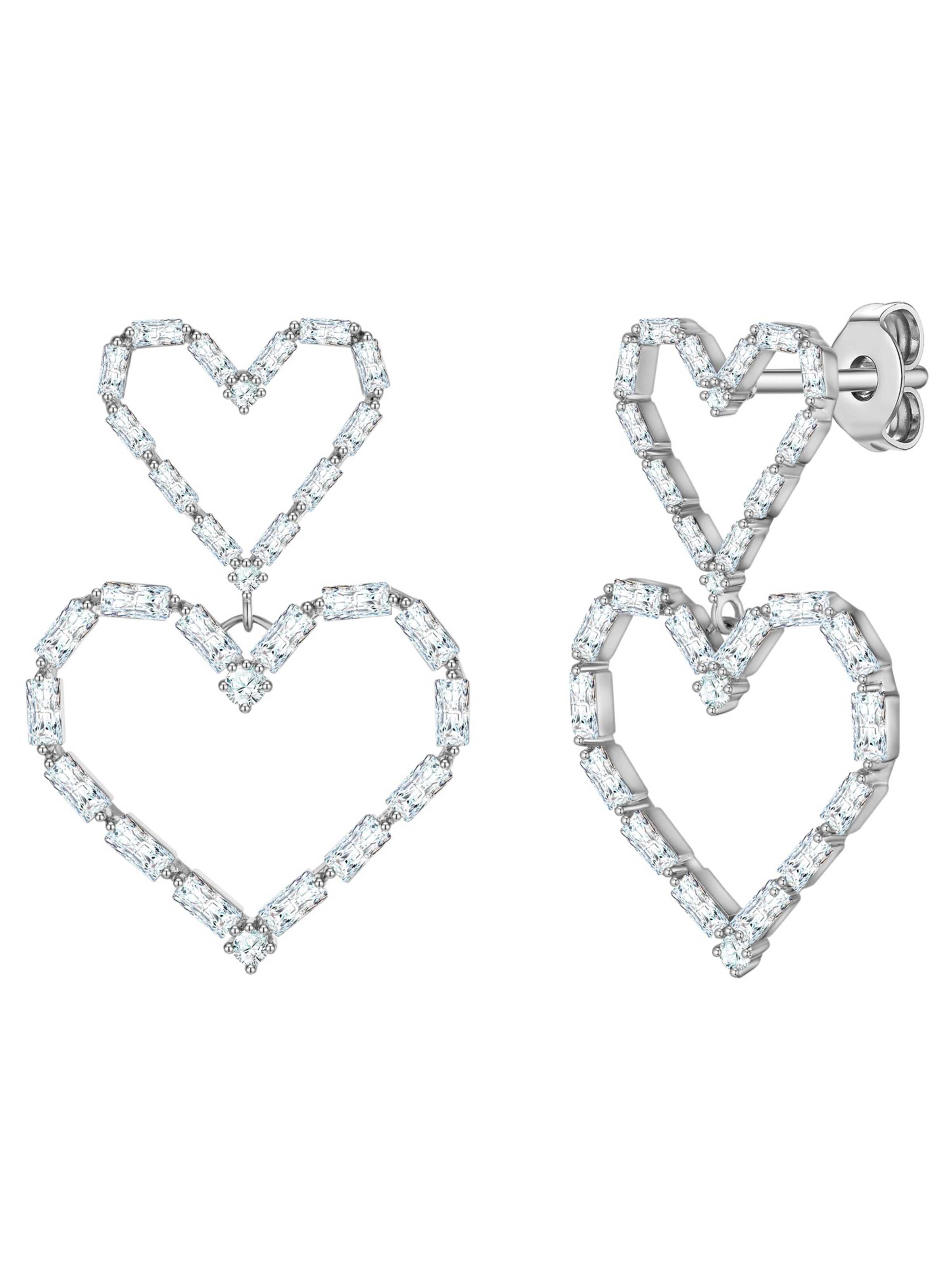 Yokoamii Ohrringe in Silber: Vorderseite