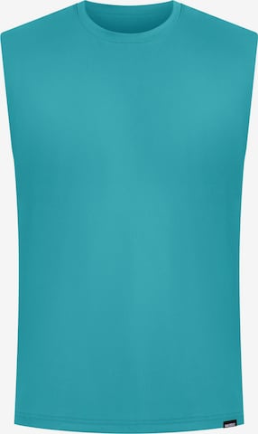 Smilodox Tank Top Xion Sport Fit in Blau: Vorderseite