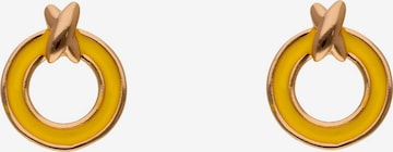 faina - Brincos em ouro: frente