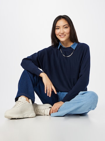 ESPRIT Pullover in Blau