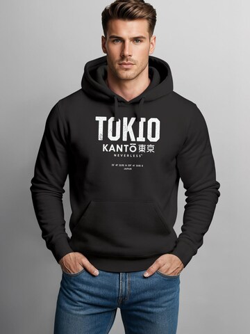 Neverless Sweatshirt 'Tokio'‌ in Schwarz