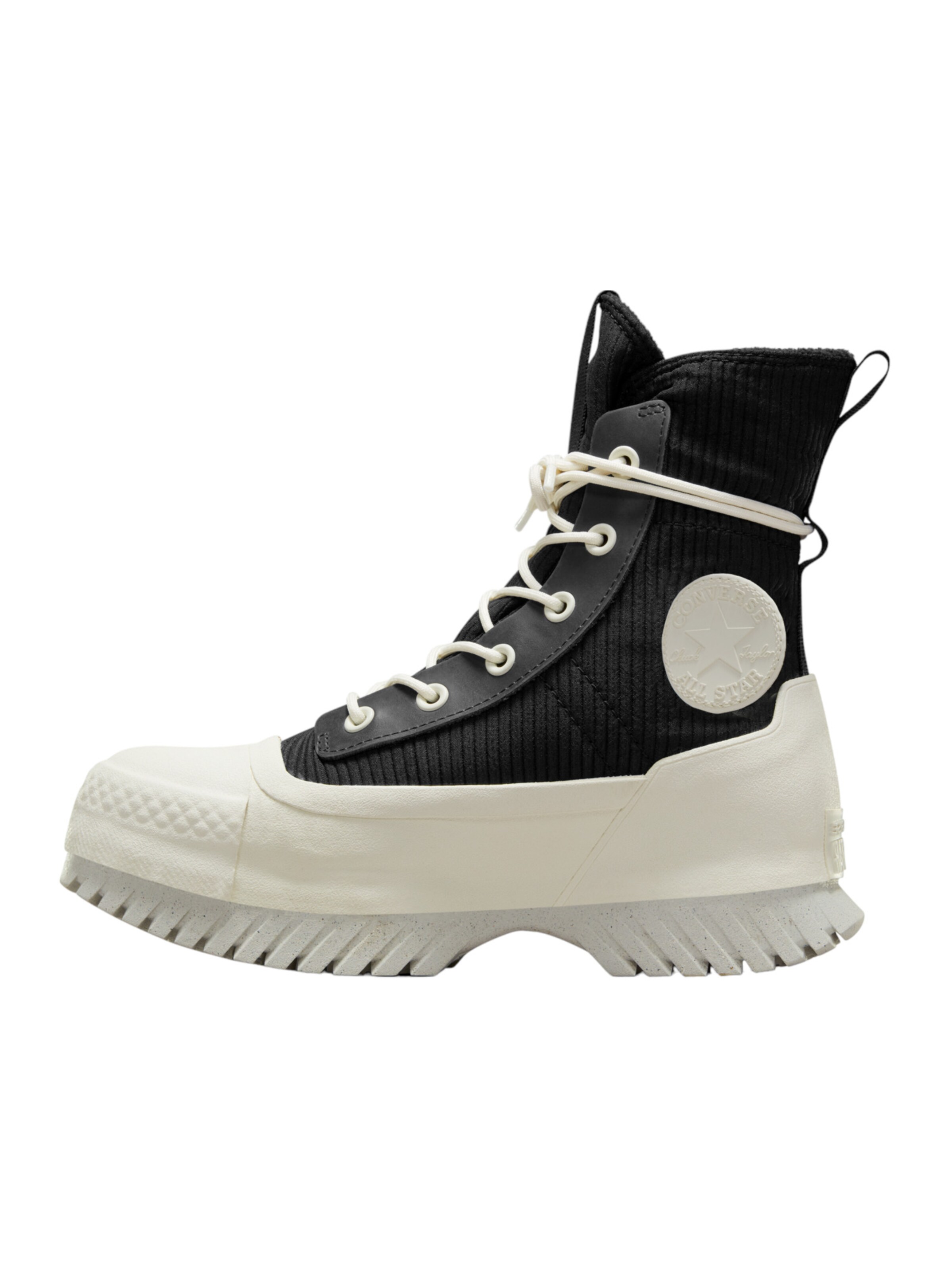 CONVERSE High-Top Sneakers in Black: front