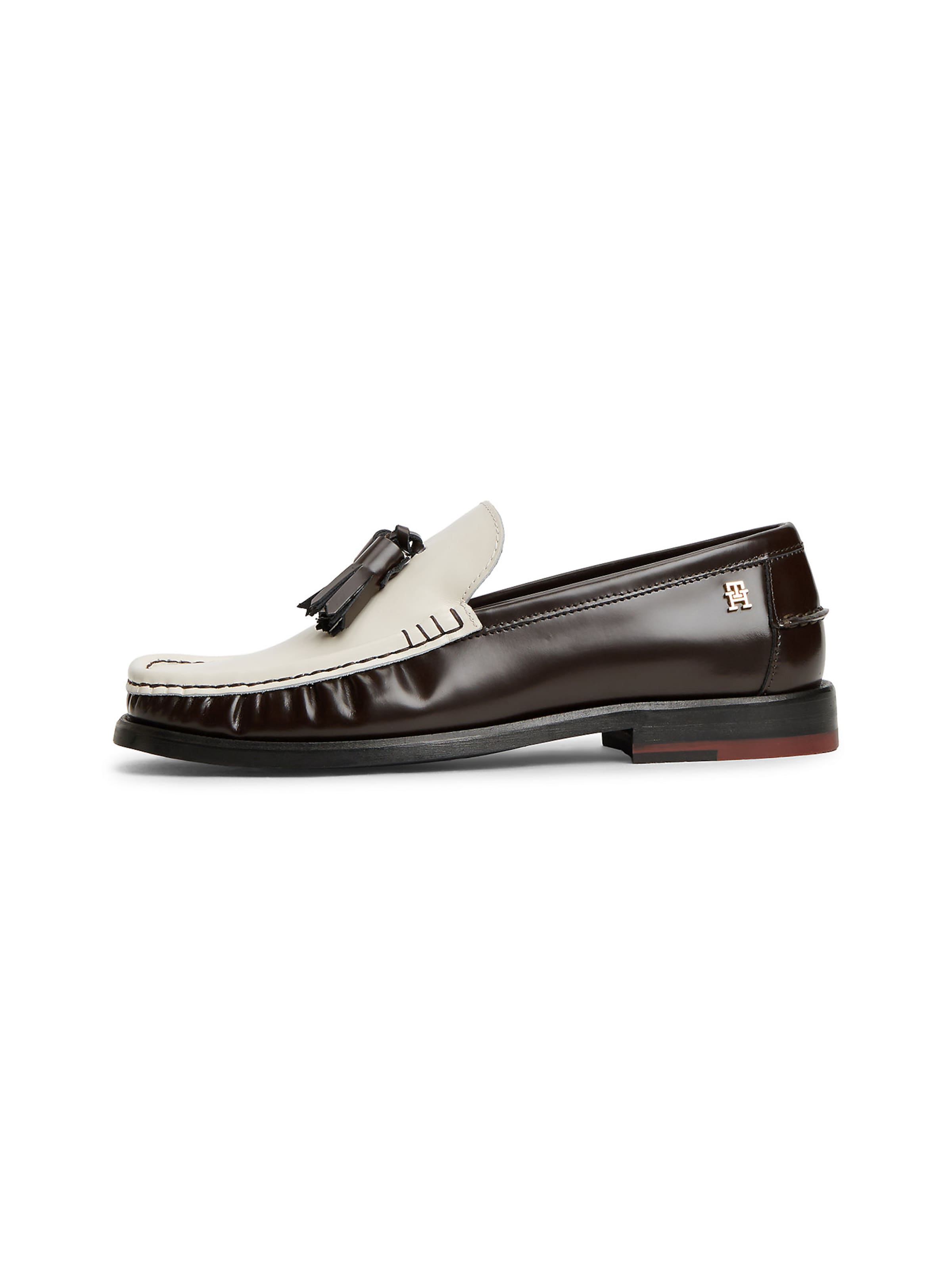 TOMMY HILFIGER Slipper 'New York' in Braun: Vorderseite