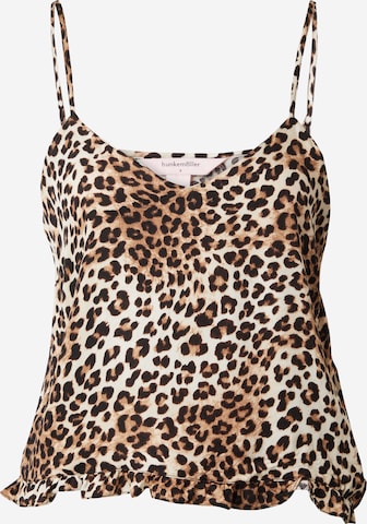 Chemise de nuit Hunkemöller en noir : devant