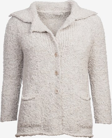 Heimatliebe Knit Cardigan in Beige: front