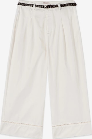 Tapered Pantaloni di oltre in bianco: frontale