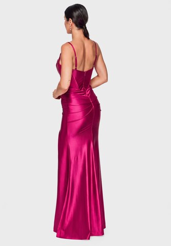 Ombre Evening dress in Pink